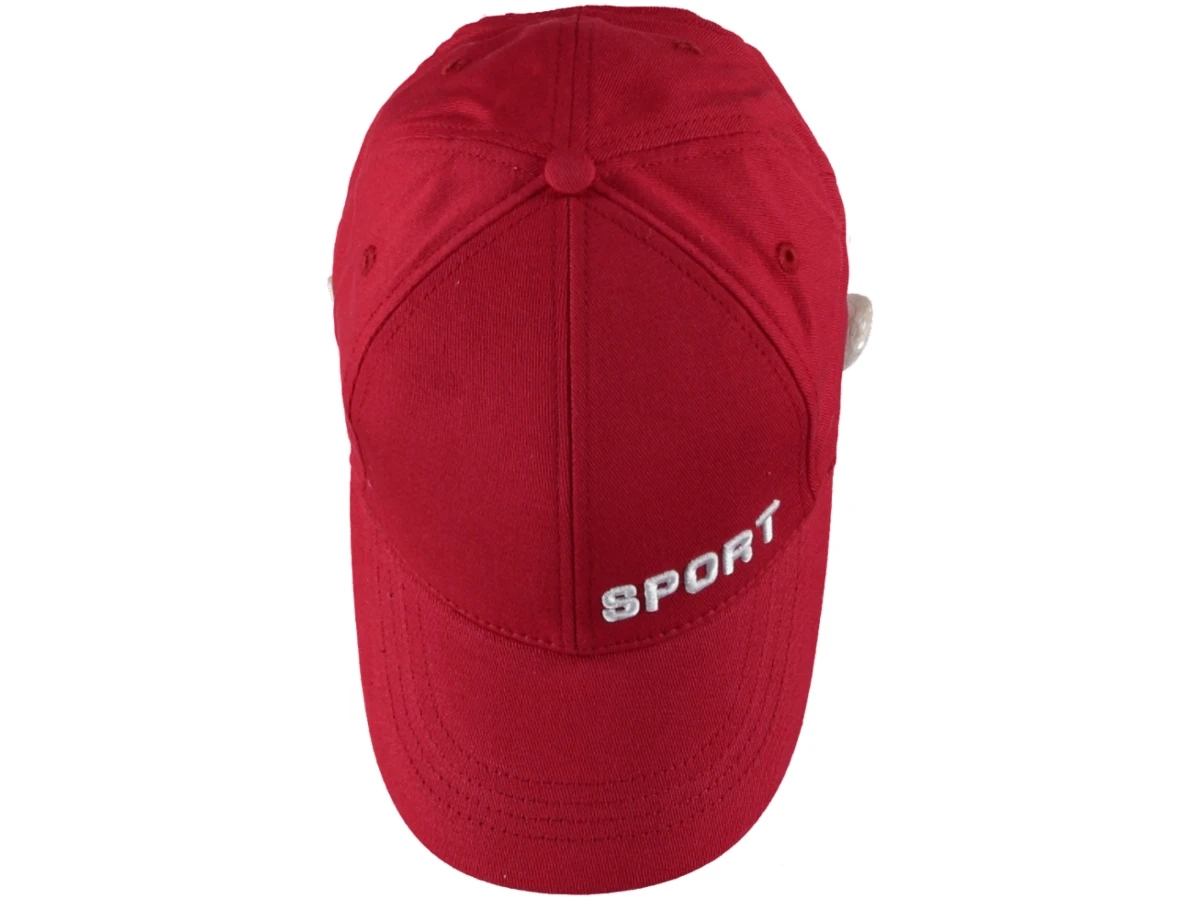 KIRMIZI SPORT1 NAKIŞLI ŞAPKA