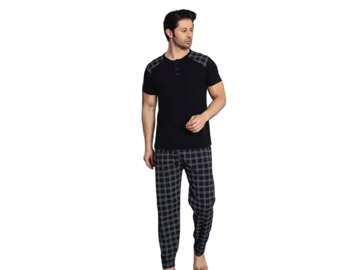 KISA KOL ERKEK PİJAMA TAKIM M/XXL