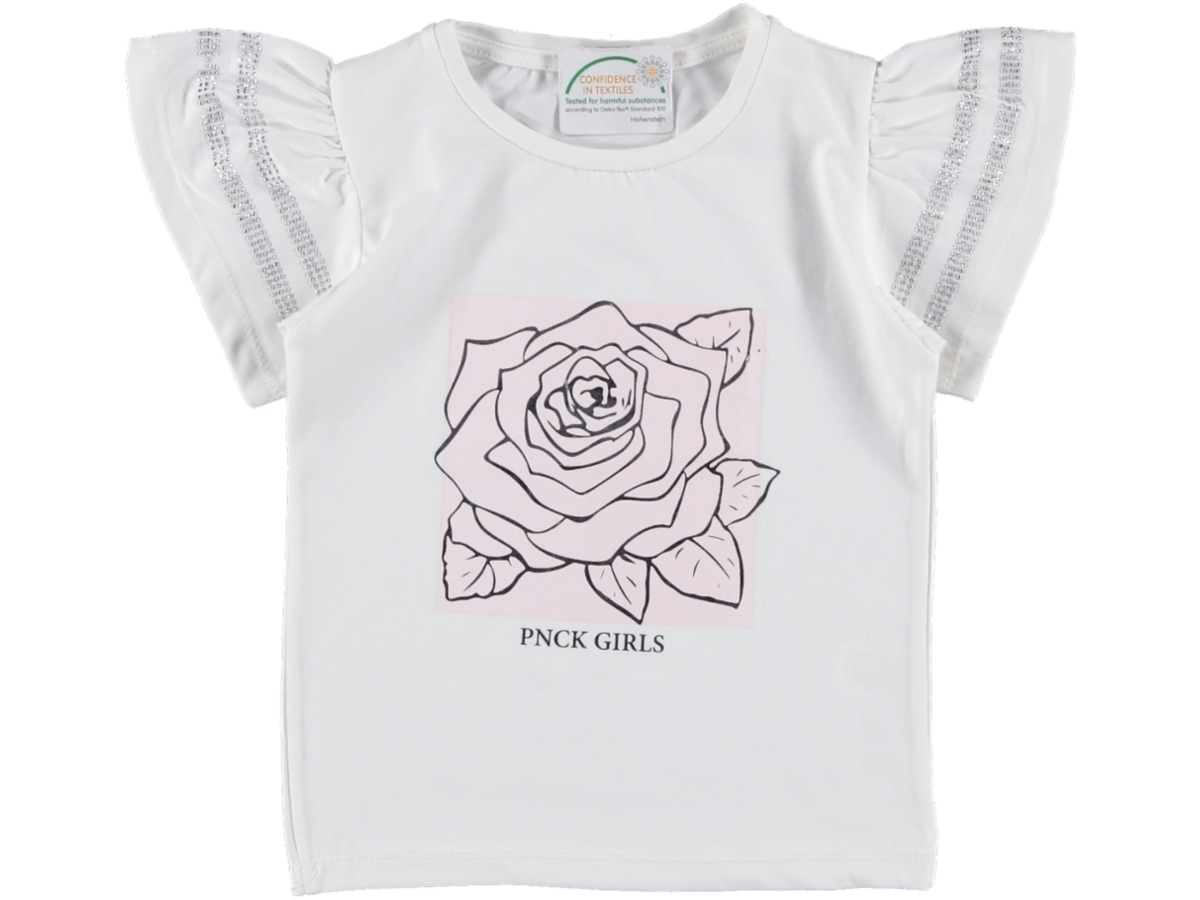KIZ 9/12 YAŞ GÜL VARAK TSHIRT