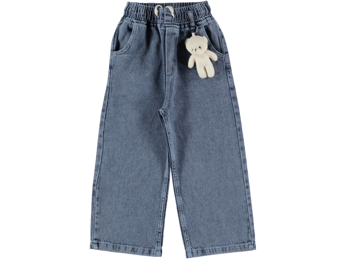 AYICIK OYUNCAKLI BORU PAÇA KIZ KOT PANTOLON 11/15 YAŞ