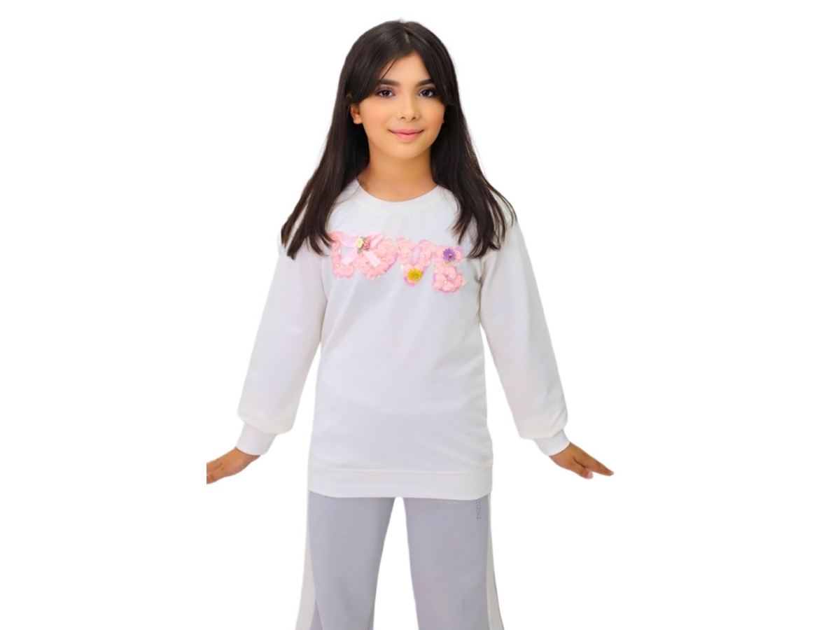 KIZ ÇOCUK LOVE TÜL İNCİLİ AKSESUAR 5/8YAŞ