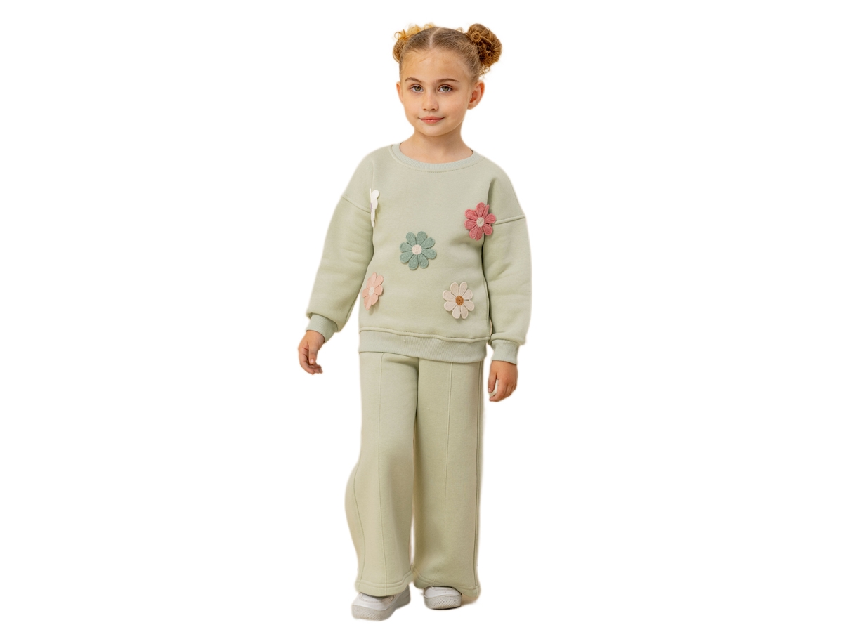 KIZ ÇOCUK ÜÇ İPLİK TAKIM 2Y,3Y,4Y,5Y