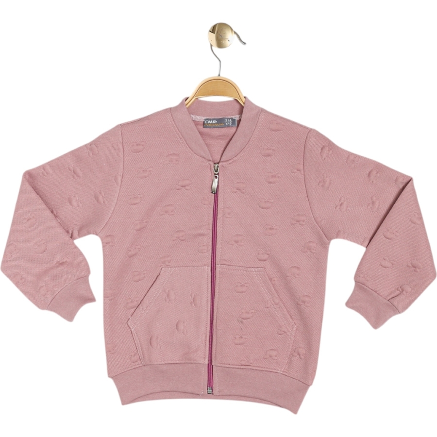 KABARTMA DESENLİ KIZ HIRKA 3/12 YAŞ