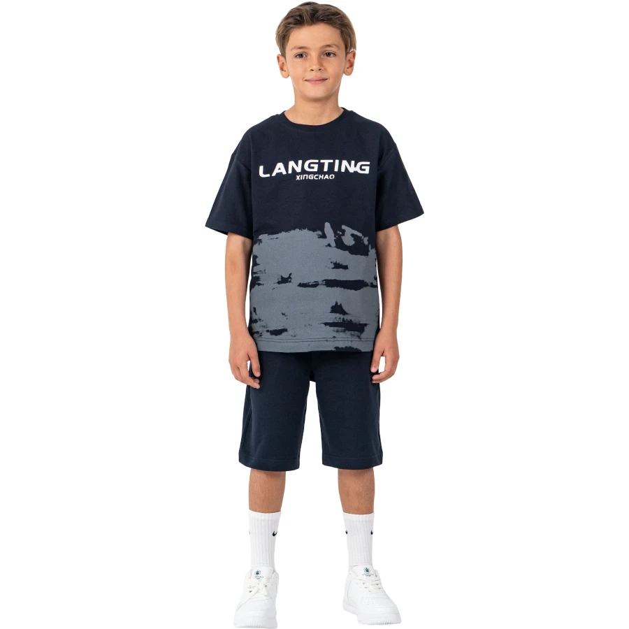 LANGTING BASKILI PENYE İKİLİ TAKIM 7Y,8Y,9Y,10Y Erkek