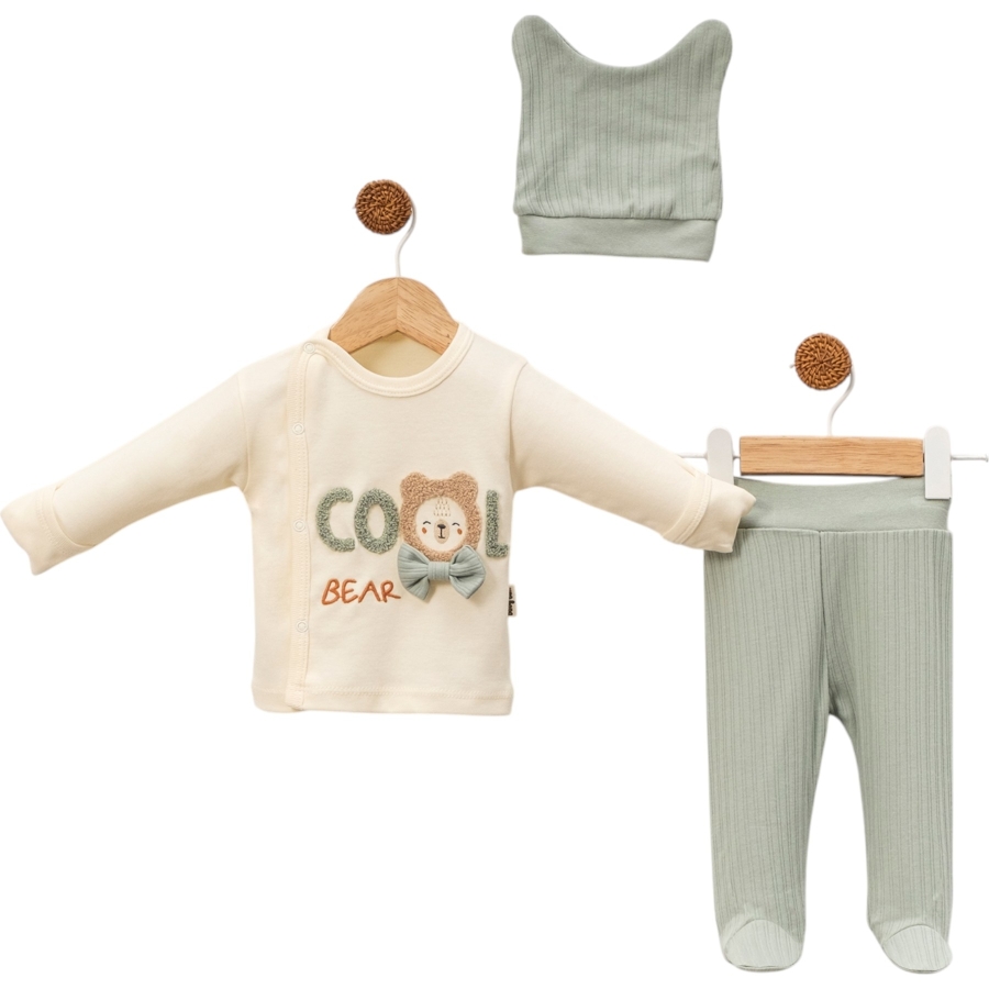 COOL ASLAN NAKIŞLI PATİKLİ 3'LÜ TAKIM 1/3 AY