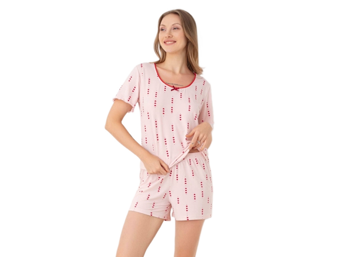 MİLAN KISA KOL ŞORTLU PİJAMA TAKIM S/2XL