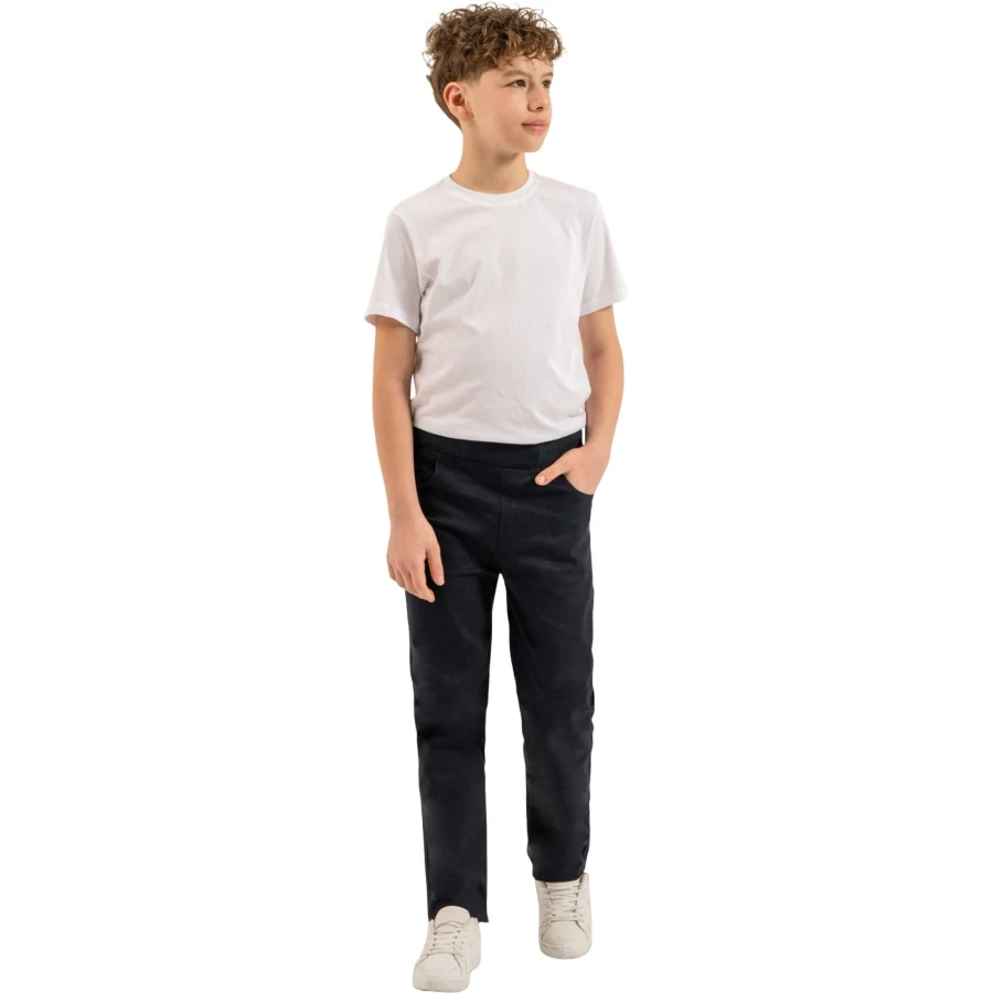 OKUL KAŞKORSELİ SİYAH PANTOLON 6Y,7Y,8Y,9Y,10Y Uni