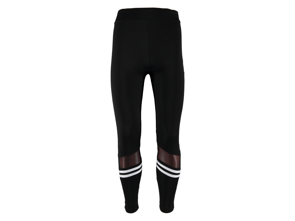 ÖN ŞERİTLİ DANTELLİ TAYT S/XL