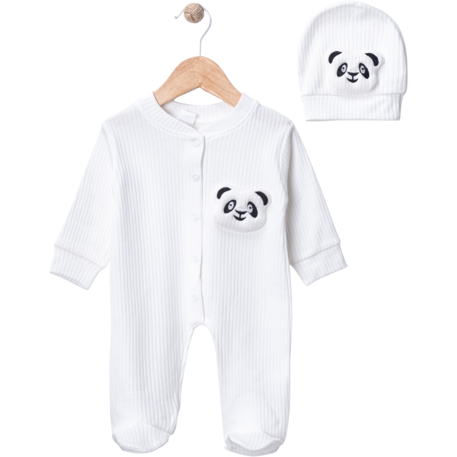 PANDA FİGÜRLÜ ŞAPKALI TULUM 3/9 AY