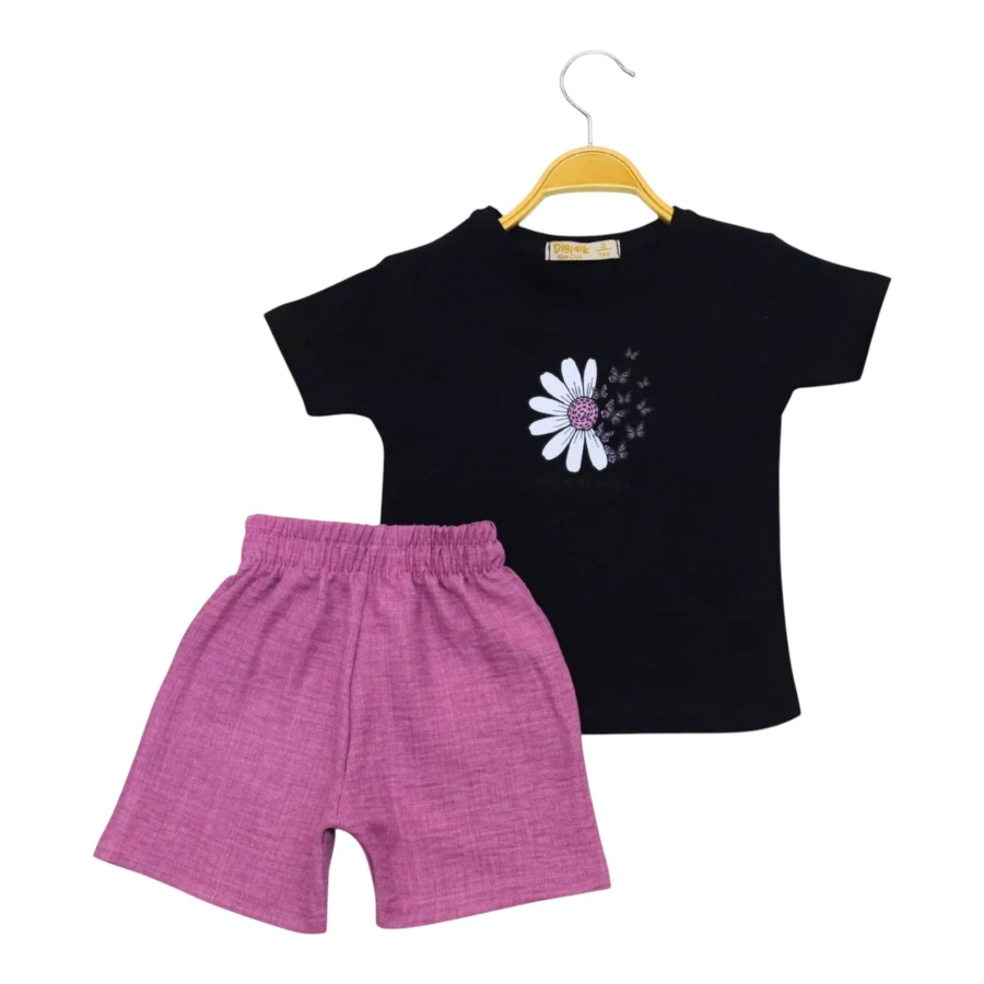 PAPATYA KETEN KIZ TAKIM 3Y,4Y,5Y,6Y,7Y Kız