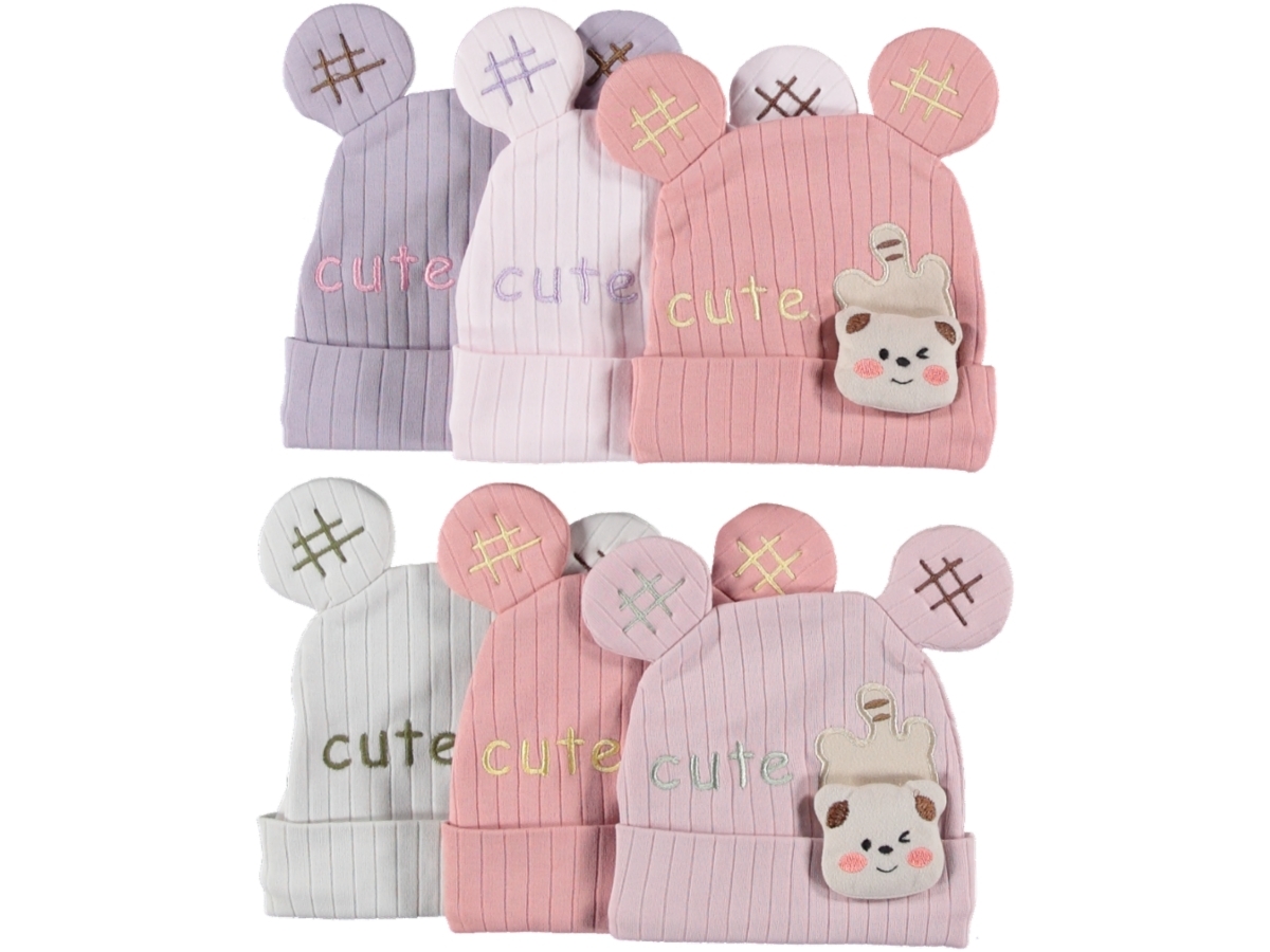PENYE CUTE KIZ ŞAPKA 3/18 AY
