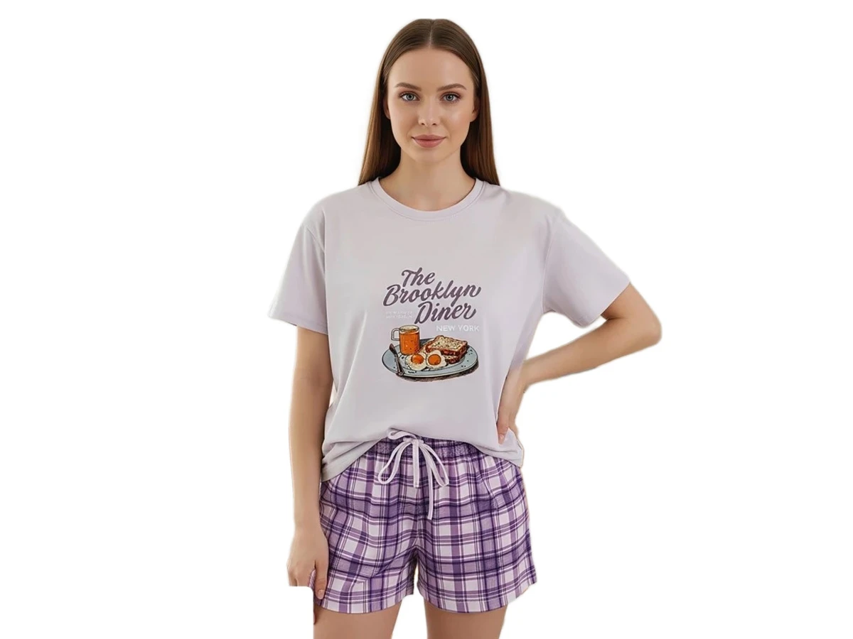 PENYE SÜPREM ŞORTLU BAYAN PİJAMA TAKIM S/2XL