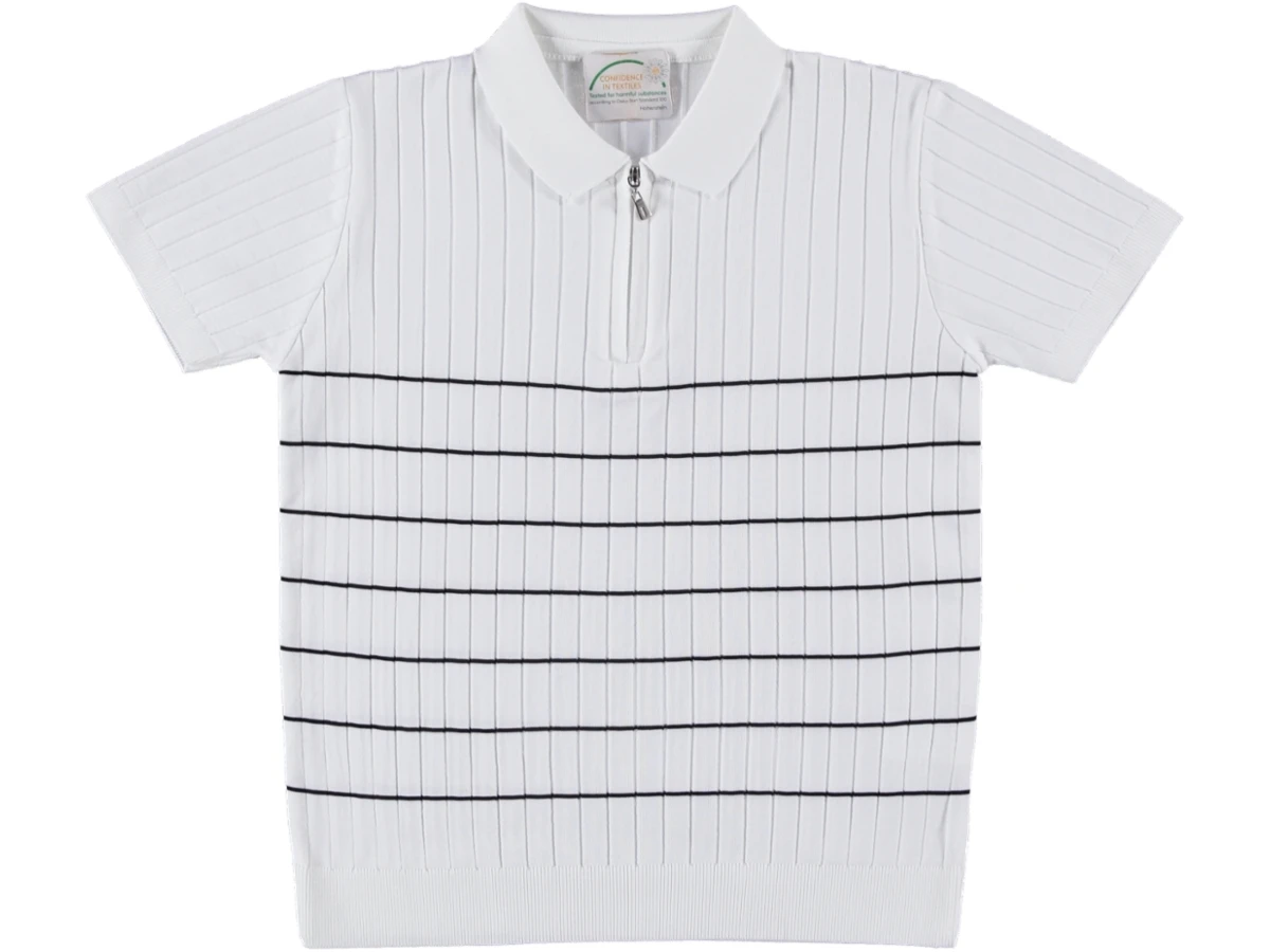 POLO YAKA FERMUARLI TİŞÖRT 9/18 YAŞ