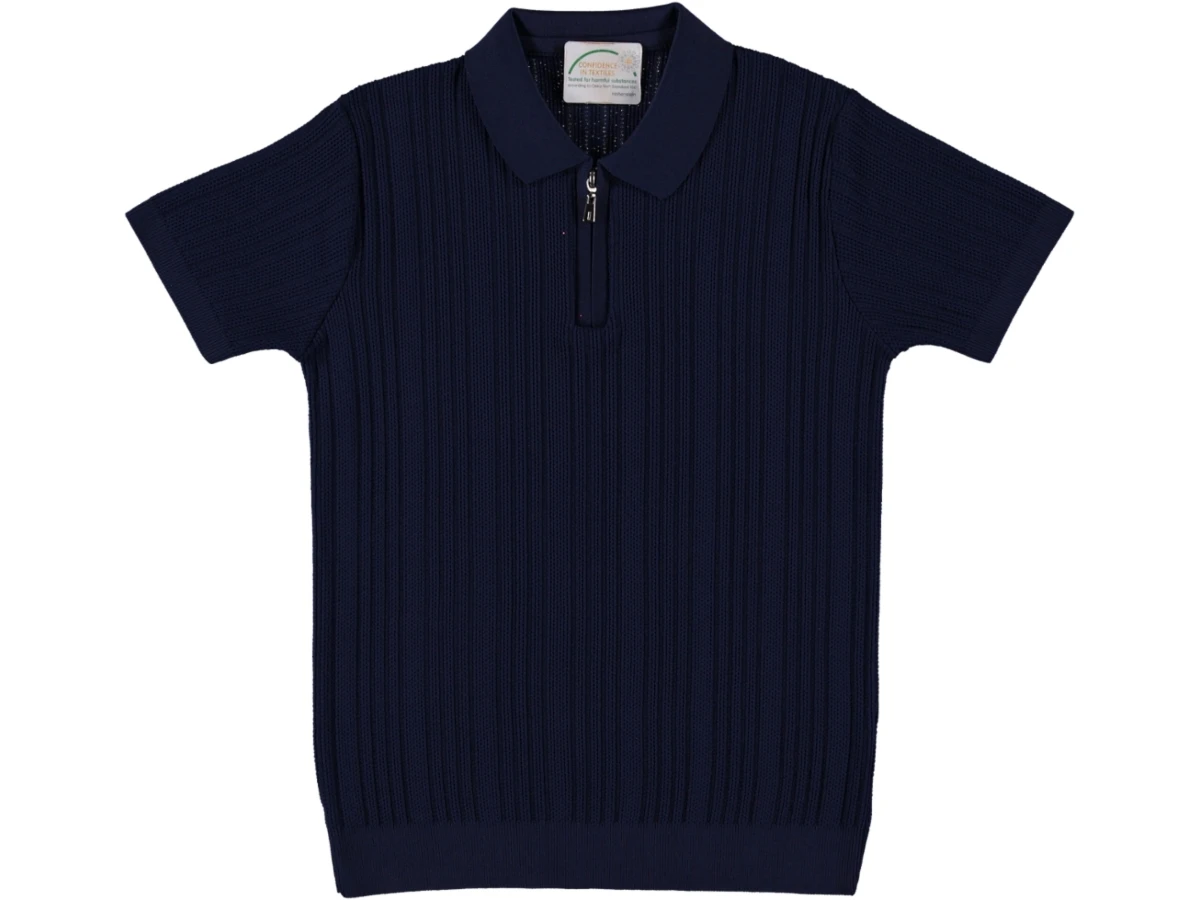 POLO YAKA FERMUARLI TİŞÖRT 9/18 YAŞ