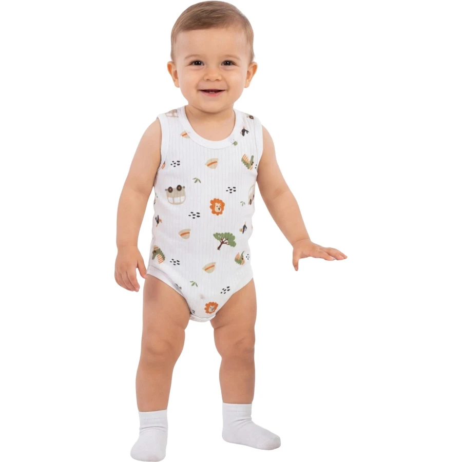 SAFARİ RAPORLU ASKILI BADİ 1 Ay,3 Ay,6 Ay,9 Ay Erkek
