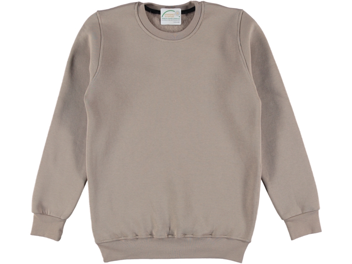 SIFIR YAKA ÜÇ İP KOMPAK ERKEK SWEAT S/XXL