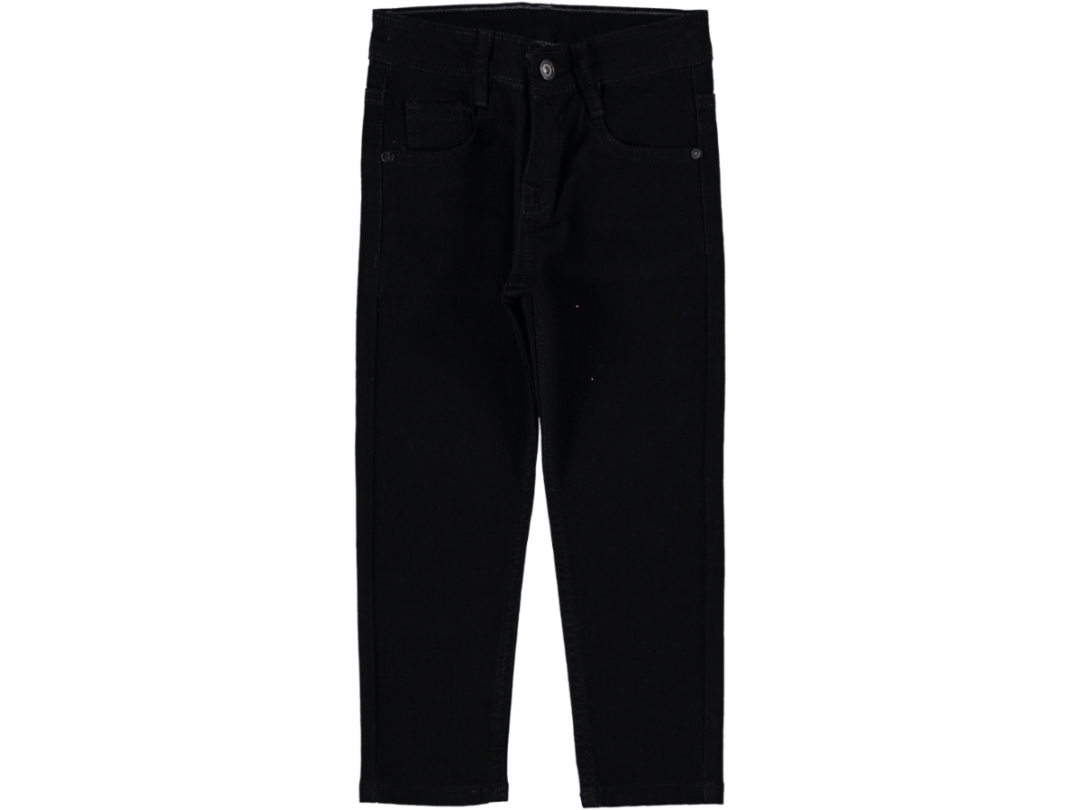 SİYAH ERKEK KOT PANTOLON 5/8 YAŞ
