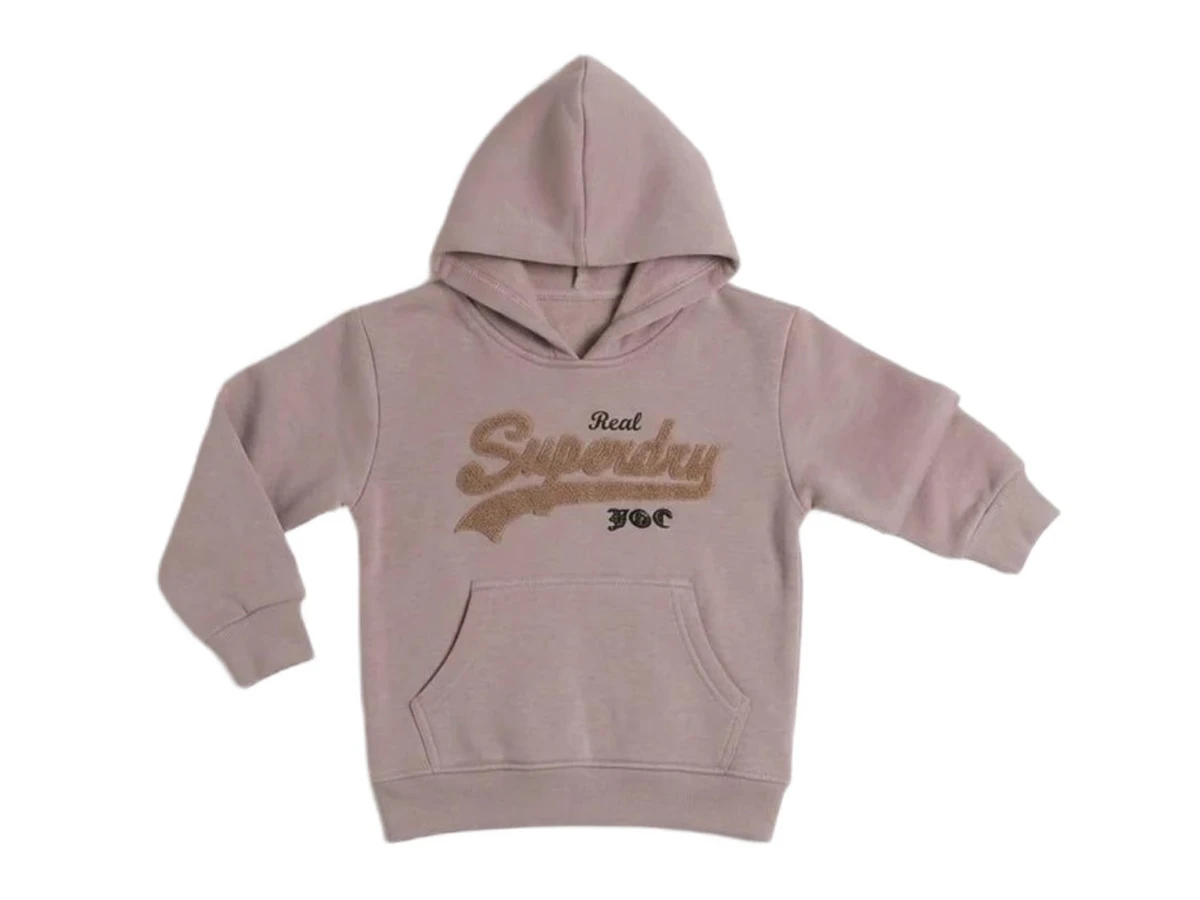 SÜPERDAY NAKIŞLI KAPÜŞONLU ÜÇ İP ERKEK SWEAT 3/12 YAŞ
