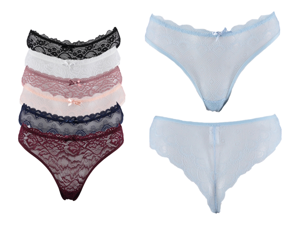 TANGA KOMPLE BANT DANTEL KÜLOT 38/40