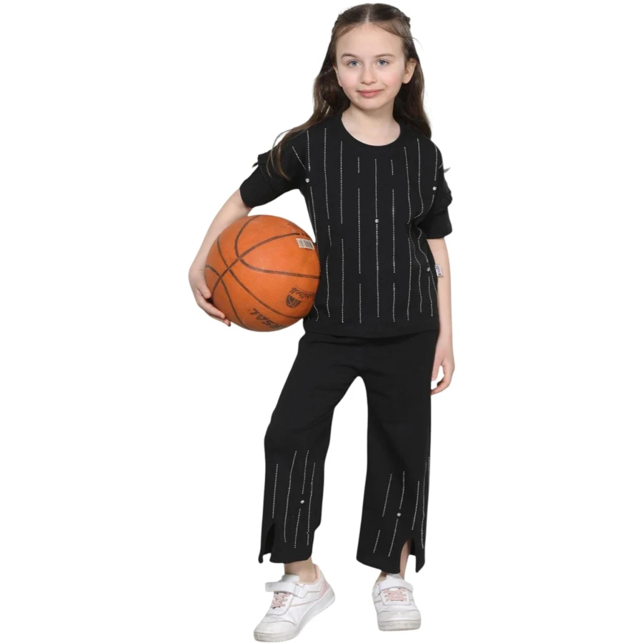 TAŞBASKI YIRTMAÇLI 6Y,7Y,8Y,9Y Kız