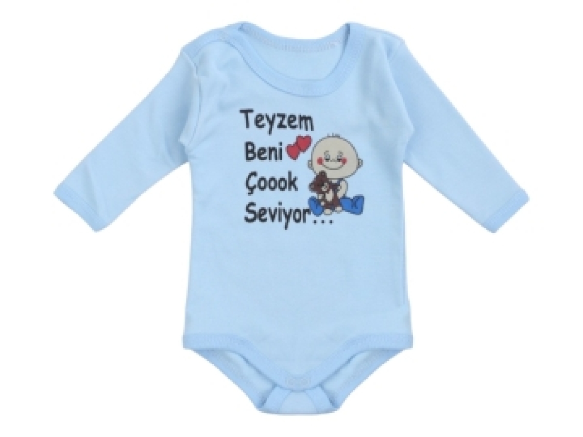 TEYZEM BENİ SEVİYOR BASKILI UZUNKOL ÇITÇITLI BADİ 18/36 AY