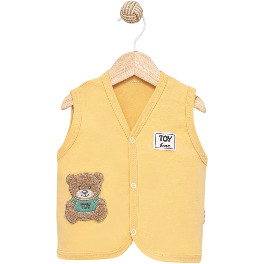 TOY BEAR NAKIŞLI ERKEK YELEK 6/24 AY