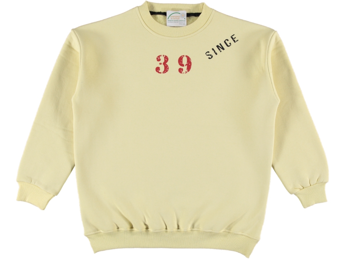 39 BASKILI ÜÇ İP BAYAN SWEAT L/2XL