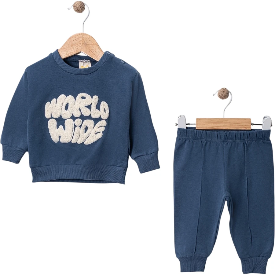 WORLD WIDE NAKIŞLI TAKIM 6 Ay,9 Ay,12 Ay,18 Ay Erkek