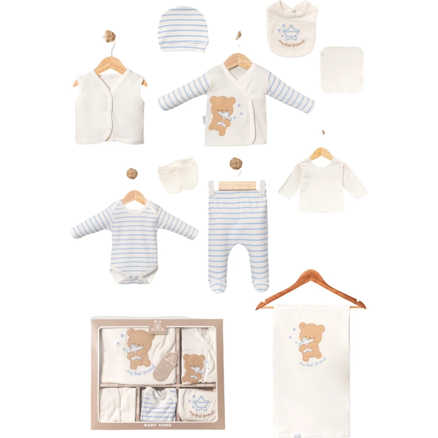 YILDIZLI AYI 10 LU SET 1 Ay,2 Ay,3 Ay Erkek