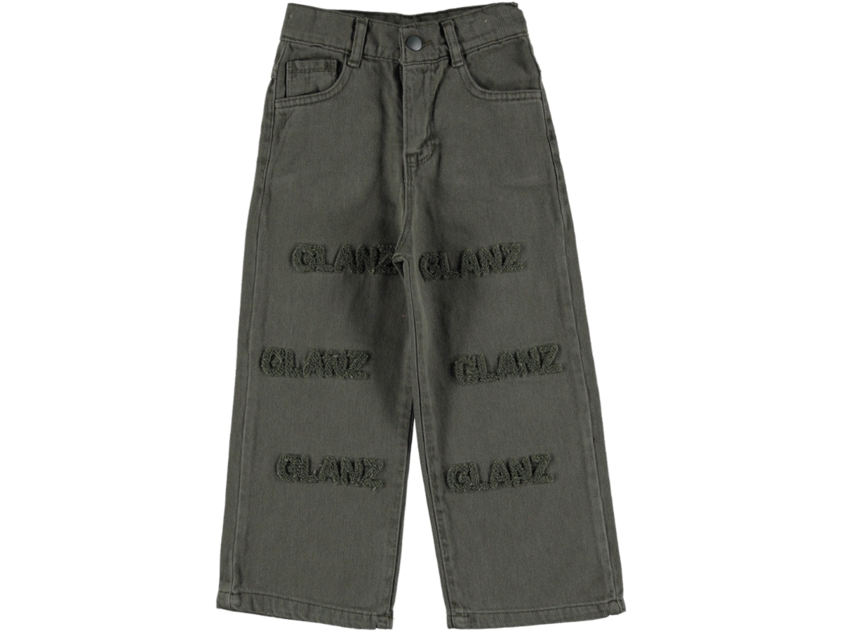 SÜZENE NAKIŞLI KIZ KOT PANTOLON 6/10 YAŞ