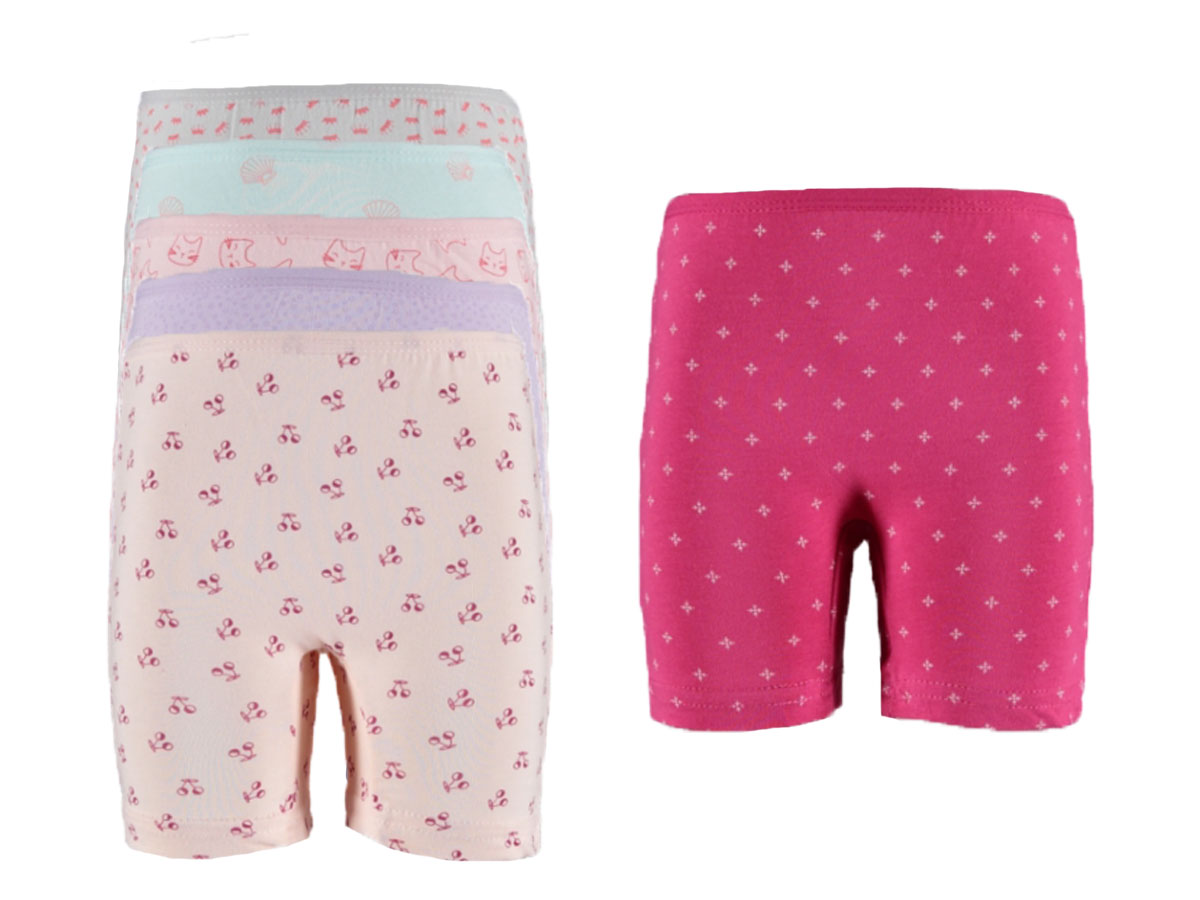 LİKRALI DESENLİ KIZ BOXER 10/11 YAŞ