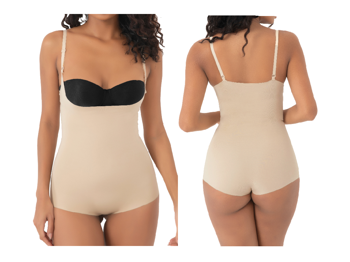 2XL/3XL TEN LAZER KESİM GÖĞÜS ALTI BADY KORSE