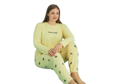 BATTAL MİLAN BAYAN PİJAMA TAKIMI 3XL/5XL