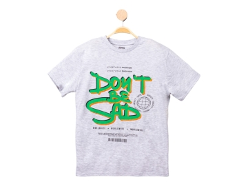 DONT BE SAD BASKILI ERKEK TİŞÖRT 13/16 YAŞ