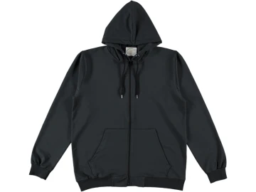 -1003 ERKEK KOMPAK KANGURU CEP İKİ İP FERMUARLI CEKET S/2XL