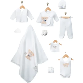 10LU CONCON BEAR LÜX ZIBIN SET 1 Ay,2 Ay,3 Ay Uni