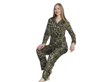 SELEN GÖMLEK YAKA BAYAN PIJAMA TAKIM S/XXL