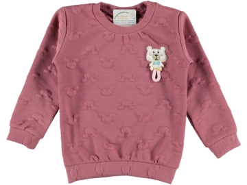 KIZ KAPİTONE SWEAT  5/8 YAŞ 
