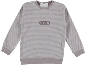 SWO NAKIŞLI JAKARLI ERKEK SWEAT 9/12 YAŞ