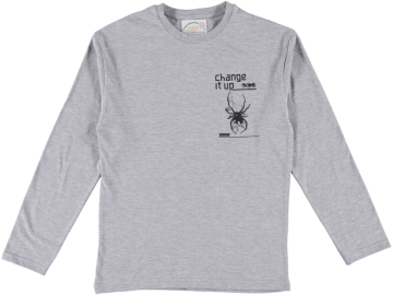 ÖRÜMCEK BASKILI ERKEK SWEAT 13/16 YAŞ