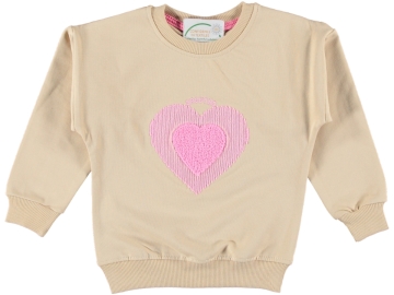 KALP NAKIŞLI KIZ SWEAT 5/8 YAŞ