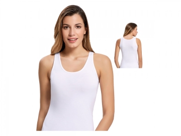 5XL MAT BİYELİ GENİŞ ASKILI BAYAN ATLET