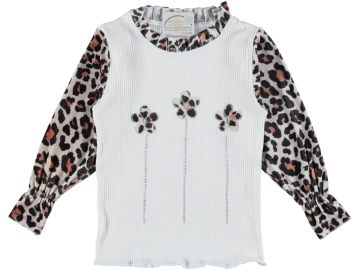 LEOPAR KIZ SWEAT 5/8 YAŞ