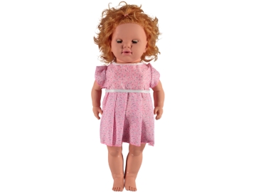 60 Cm Büyük Müzikli Saçlı Bebek 3Y Kız