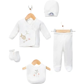 5Lİ CONCON GÜLLÜ TAVŞAN LÜX ZIBIN 1 Ay,2 Ay,3 Ay Kız