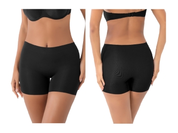 2XL/3XL SİYAH LAZER KESİM KORSE BOXER