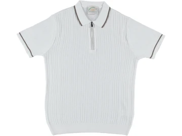 -603 ERKEK POLO YAKA FERMUARLI TSHIRT S/XXL