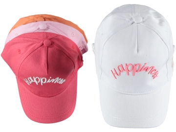 HAPPINEST BASKILI KIZ KEP 4/8 YAŞ 