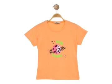 CUTE PLANET BASKILI KIZ TİŞÖRT 3/7 YAŞ