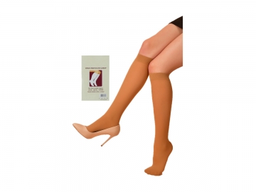 38 BRONZ OPAK DİZALTI ÇORAP